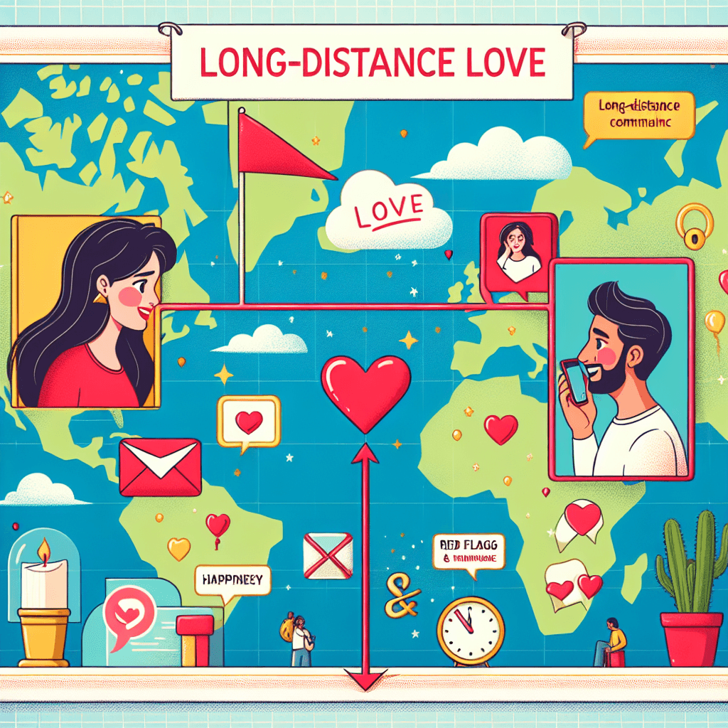 Navigare nell'amore a distanza: Bandiere rosse e consigli per la comunicazione